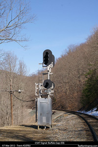 CSXT signal: Buffalo Gap (EB)